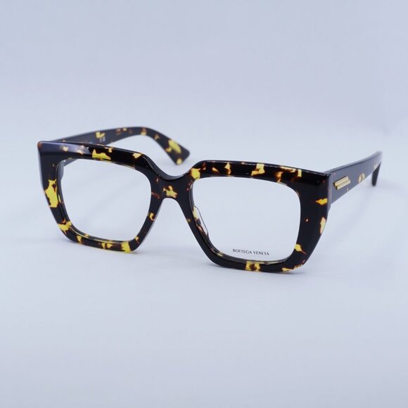 ?️ New Bottega Veneta BV1032O 002 Eyeglasses - Havana Frame 52mm main image 8